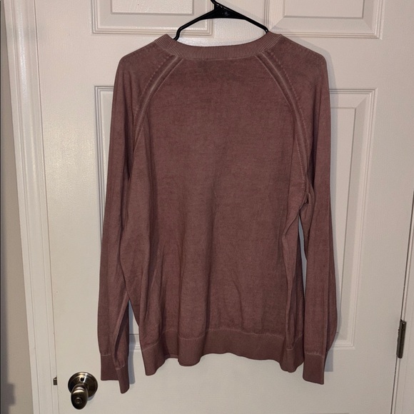 Theory Jaipur Crew Pullover Sweater Men’s Light Plum NWT Sz XL Retail $185 - Picture 4 of 4
